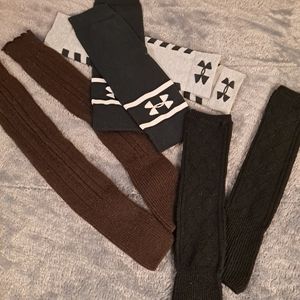 LAST CHANCE before donating-Leg Warmer Lot of 4